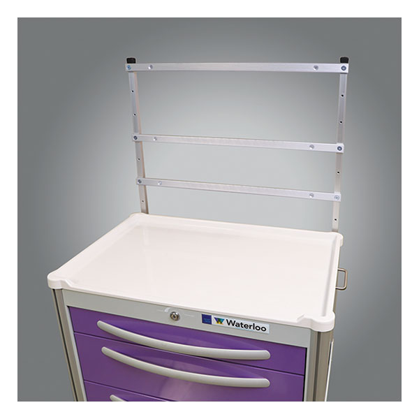 Horizontal Rail System for Aluminum Carts