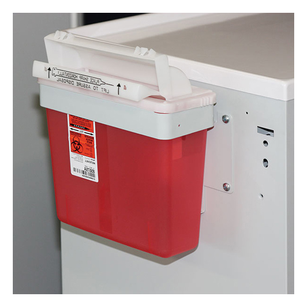 Non-Locking Sharps Container Bracket