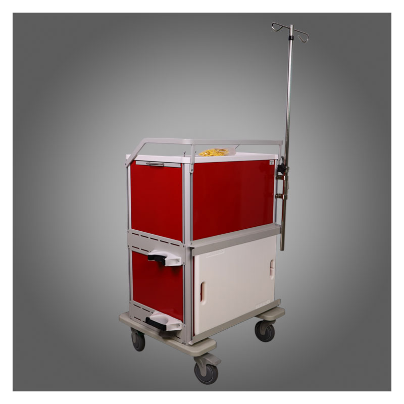 EMER-PKGA-Back Emergency Cart Back